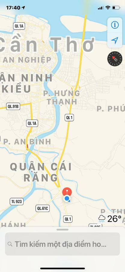 Bed and Breakfast Nha Nghi Thanh Binh Cần Thơ Exterior foto